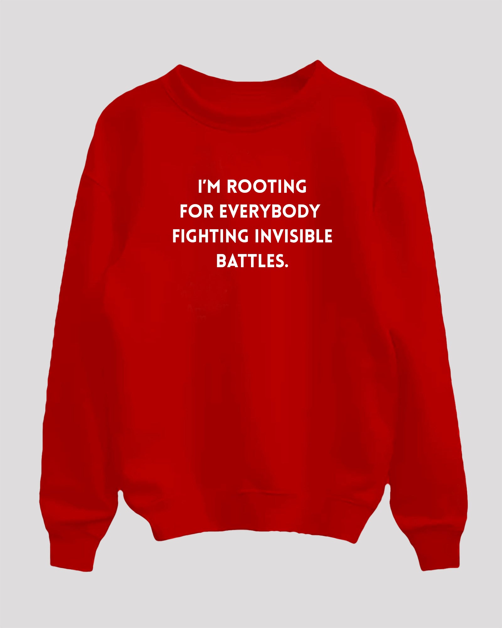 Invisible Battles Sweater