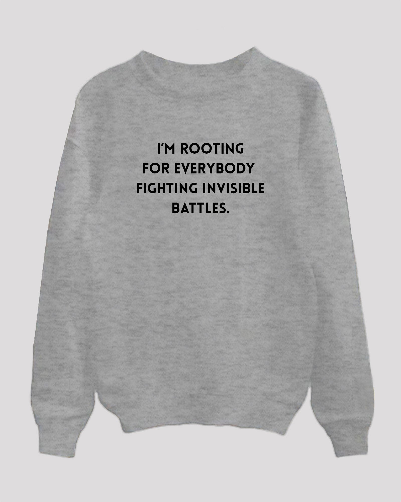 Invisible Battles Sweater