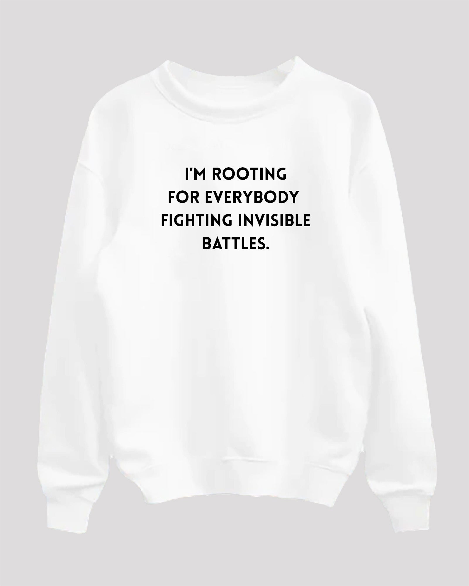Invisible Battles Sweater