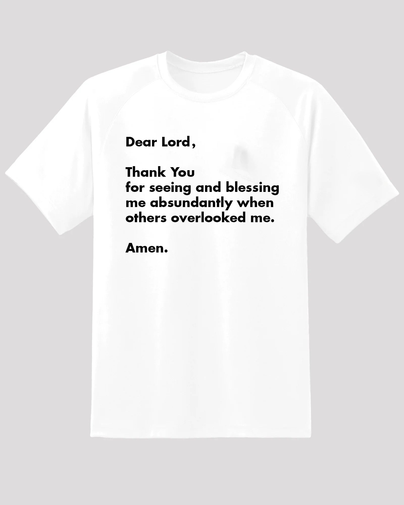 Blessed Tee - &quot;Dear Lord, Thank You for Seeing Me&quot; Grateful