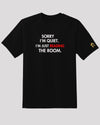 Black &#39;READING THE ROOM&#39; Sarcastic Tee