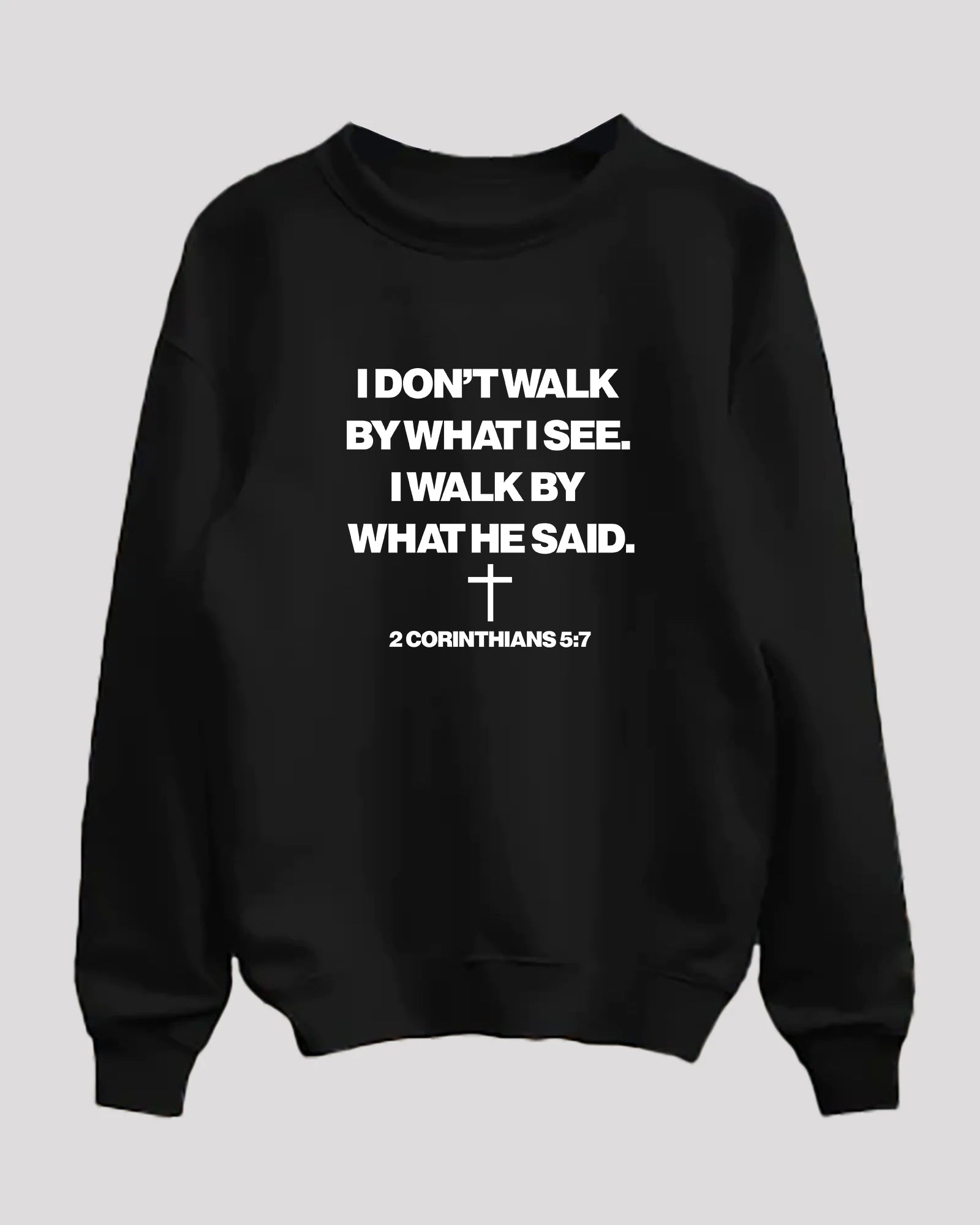 I walk by what he said sweater