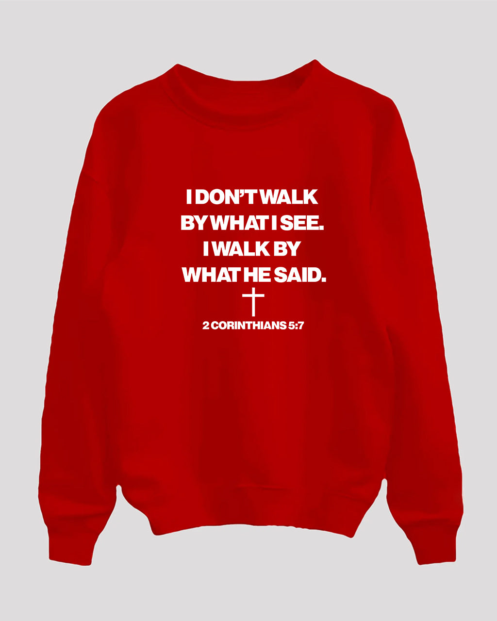 I walk by what he said sweater
